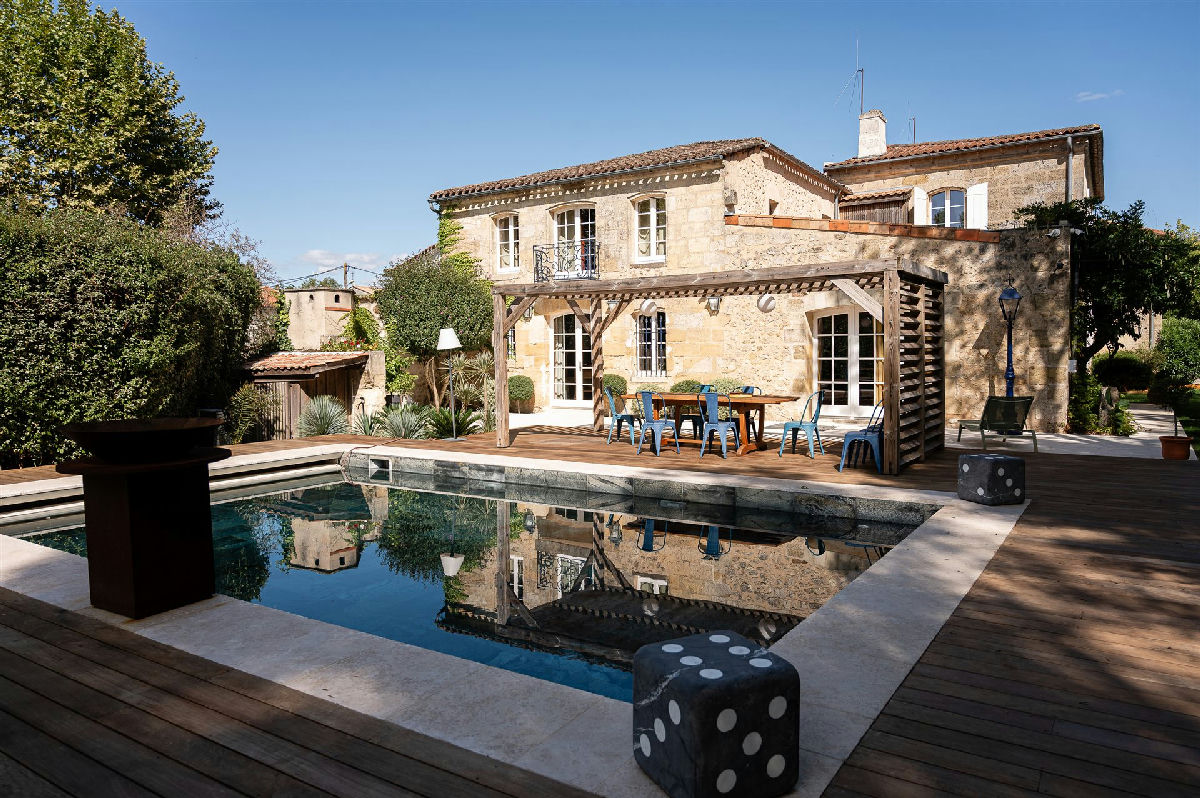 Bordeaux Right Bank, magnificent 19th-century property with private pontoon and swimming pool in the heart of a park - 6