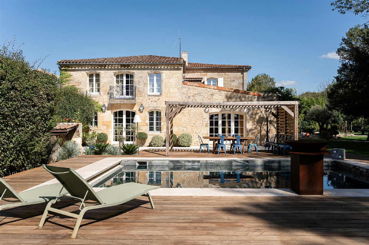 Bordeaux Right Bank, magnificent 19th-century property with private pontoon and swimming pool in the heart of a park - 9