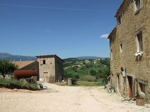 Old farmhouse with a very large barn - 2