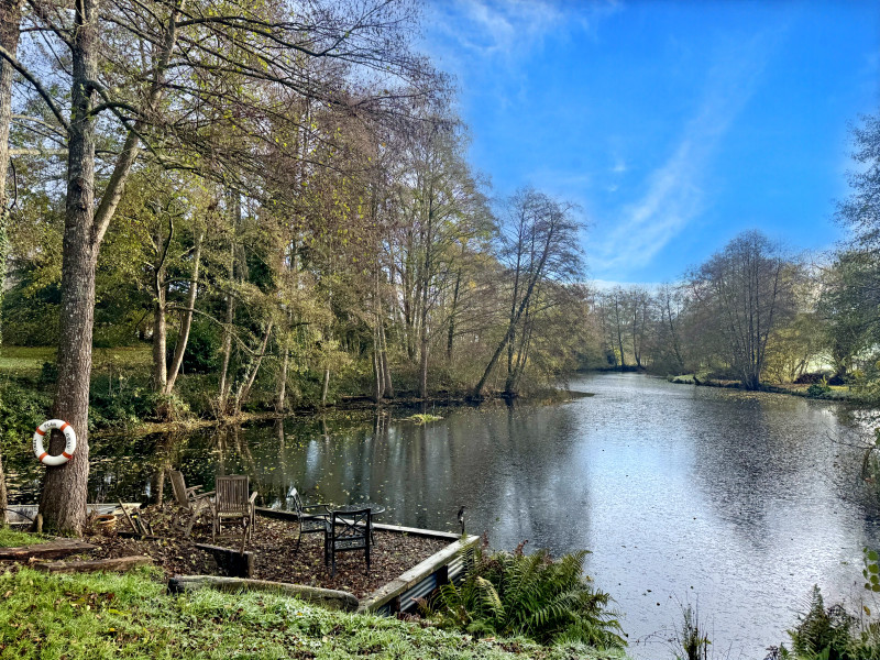 Property in 1.5 ha with 2 houses, lake and barns for sale - 3