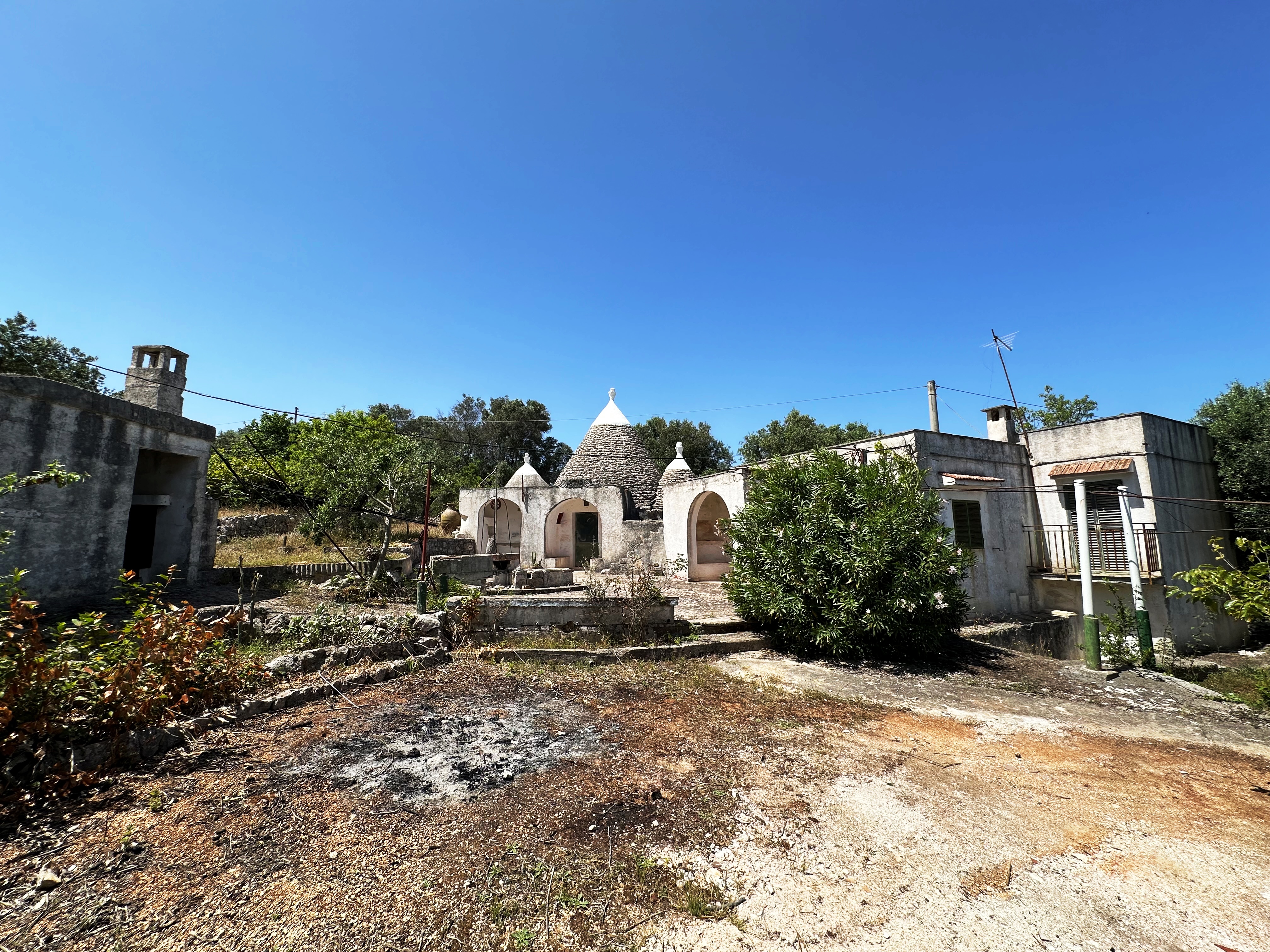Villa and Trullo to restore in the countryside in Ostuni