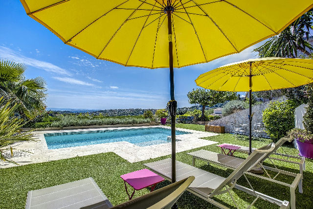 House in Vence with Sea View and Pool - 2