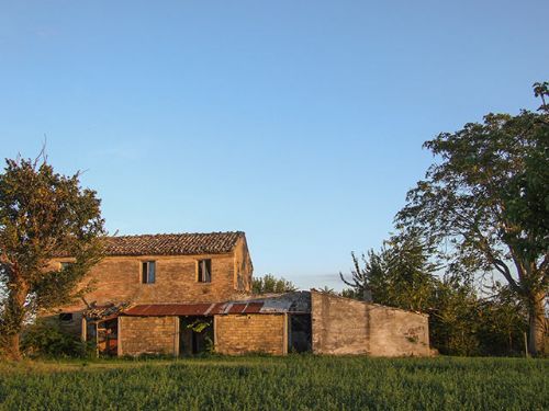 A farmhouse with a view