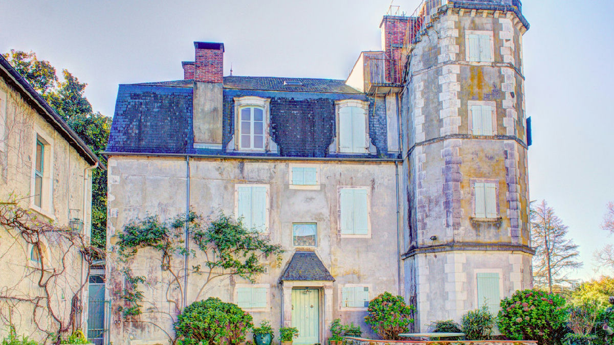 Unique 19th-Century Château near Pau with Gîte, Cottage to Renovate, Pool, 1.5 Hectares, and Views - 10