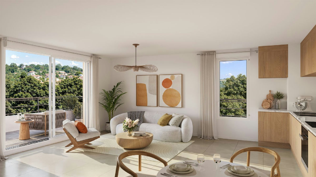 Beautiful T3 apartment with terrace close to the beaches - 1
