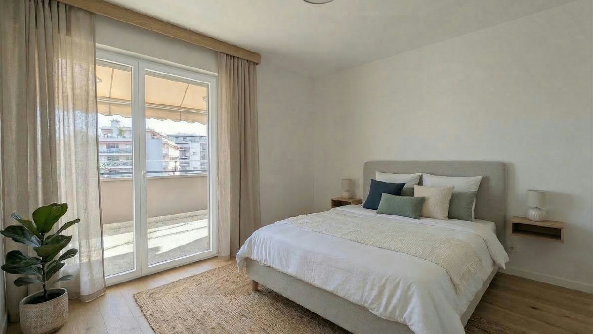 Fully Renovated Penthouse with 97m² Terrace in Secure Residence with Pool | Sea Views | Close to Pro - 7