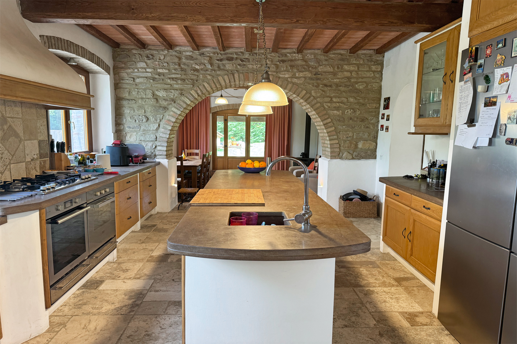 Romantic stone farmhouse with swimming pool border Umbria Toscana - 3