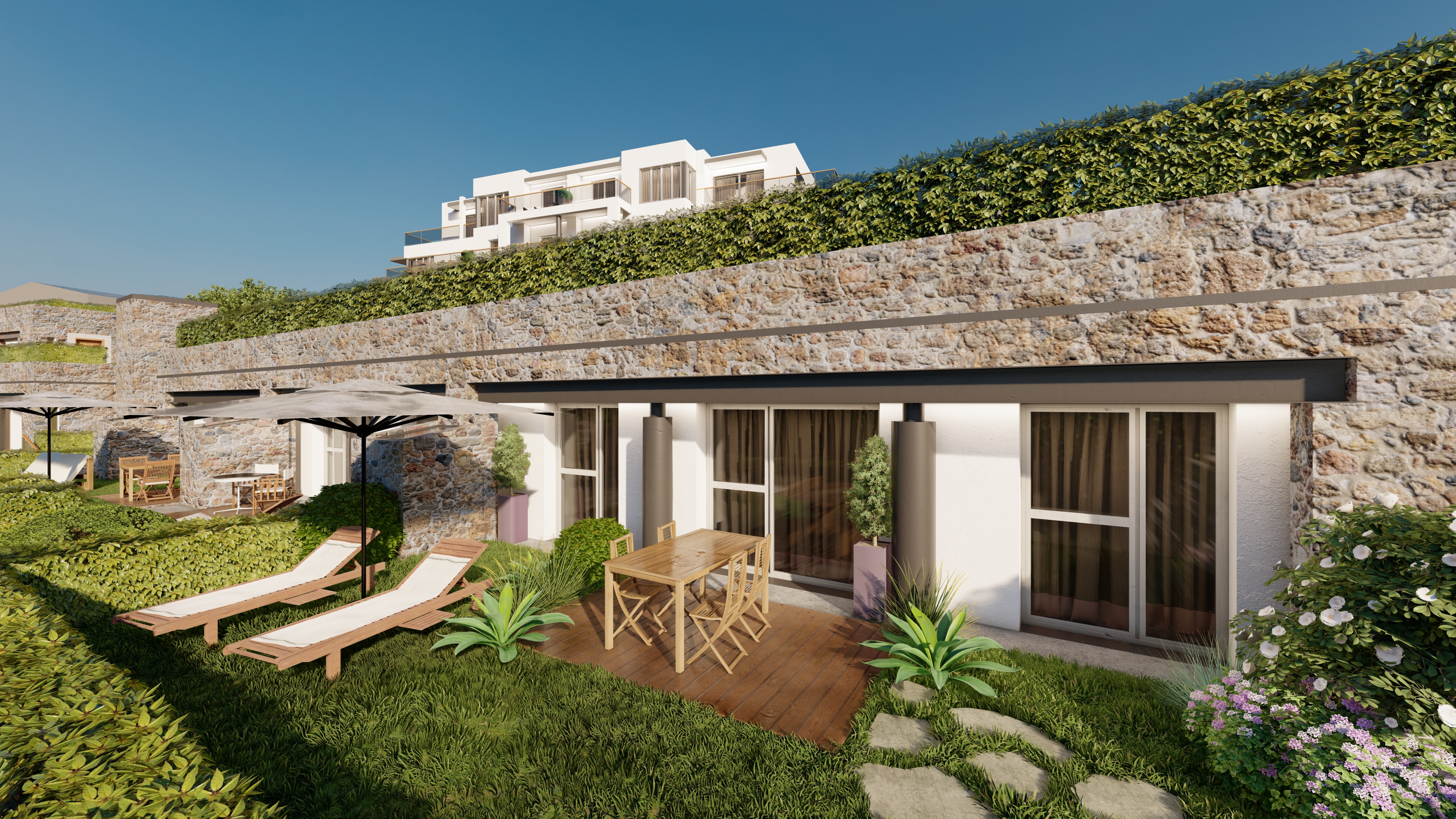 Beautiful residence with sea views