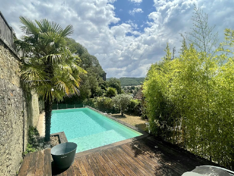 Old house with gîte, garage and swimming pool on 1500 m² plot - 2