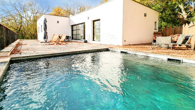 Modern 2024 contemporary home with pool, large terrace & independent apartment in St-Hippolyte-du-Fo - 3