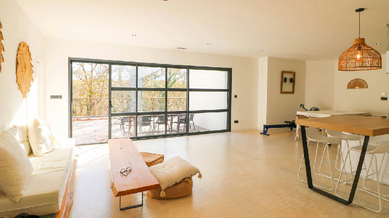 Modern 2024 contemporary home with pool, large terrace & independent apartment in St-Hippolyte-du-Fo - 6