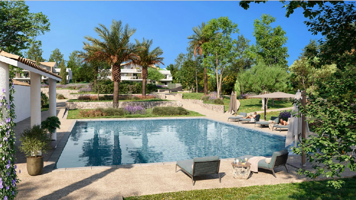 Superb 3-bedroom apartment with park and pool views in La Ciotat - 4