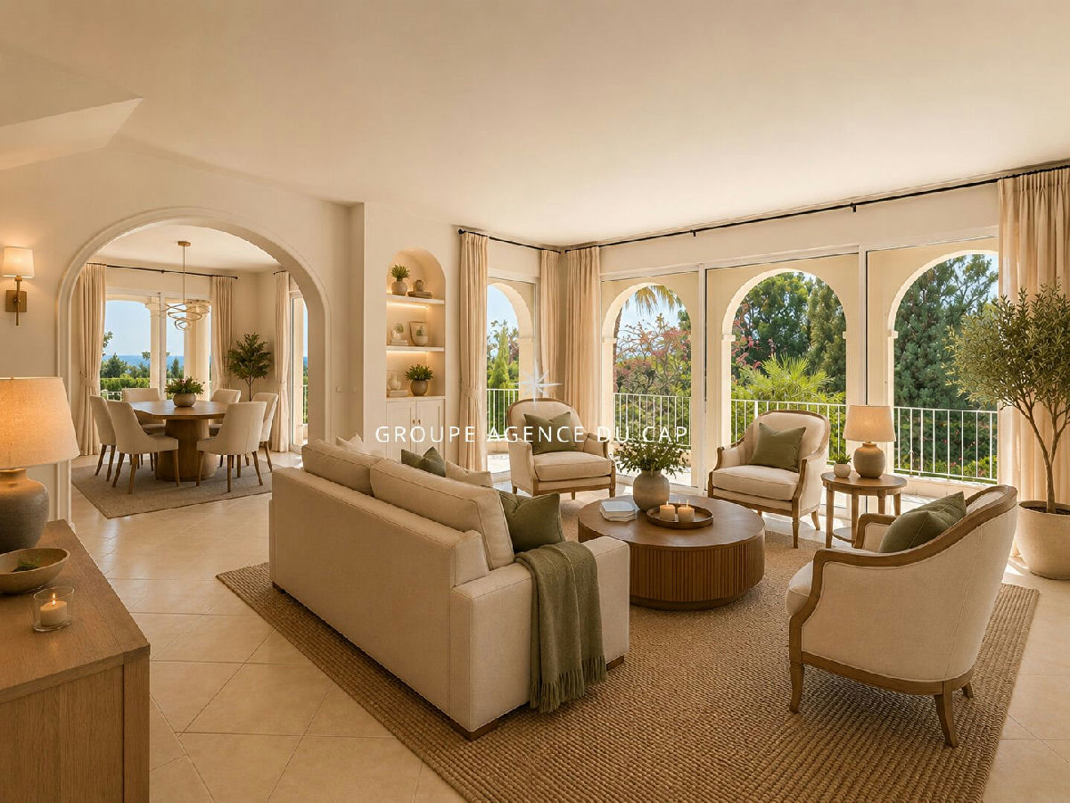 6-Room Villa 4 Bedrooms Swimming Pool Garage Sea View South Facing Shops And Sea On Foot - 4