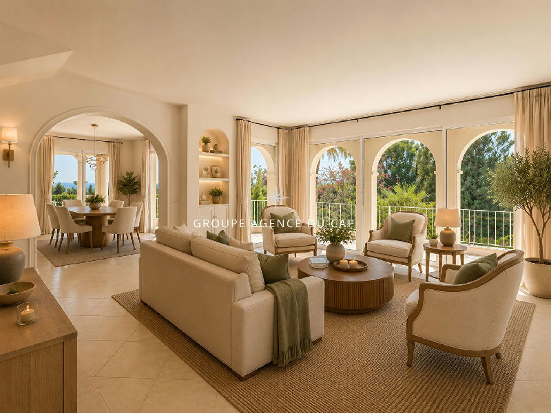 6-Room Villa 4 Bedrooms Swimming Pool Garage Sea View South Facing Shops And Sea On Foot - 4