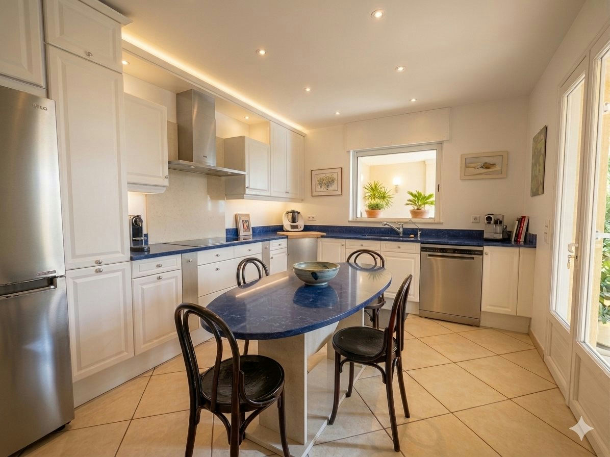6-Room Villa 4 Bedrooms Swimming Pool Garage Sea View South Facing Shops And Sea On Foot - 6