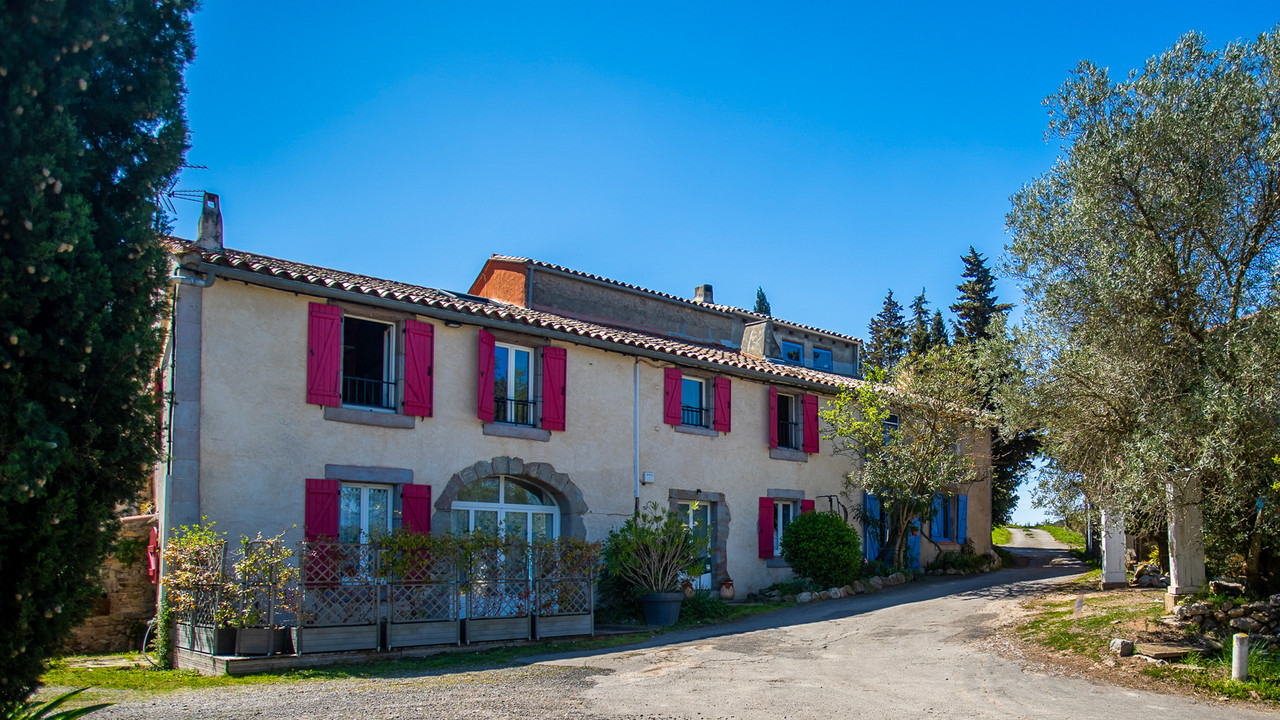 Stunning Estate with Gîtes, Indoor Pool & Equestrian Facilities near Carcassonne