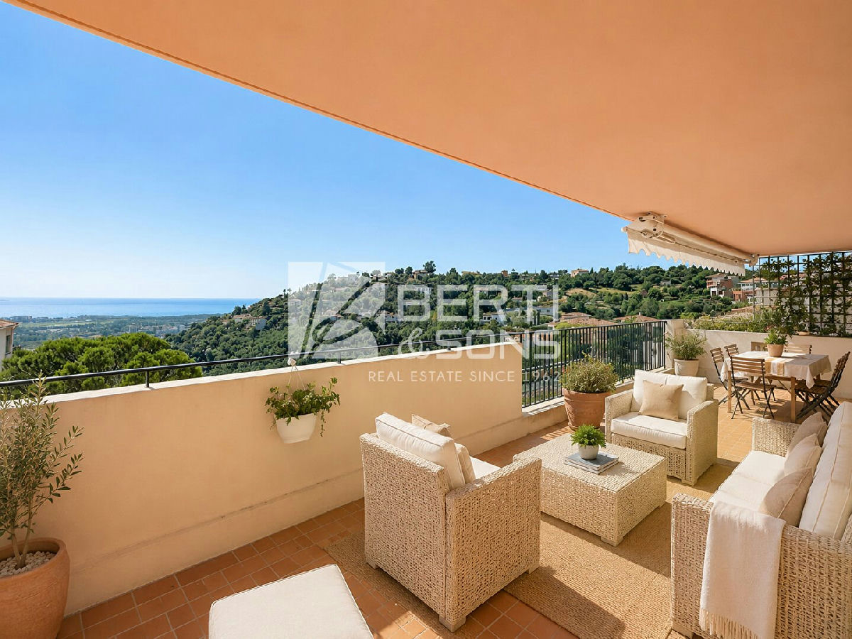 Exclusive Mandelieu-La-Napoule - 108 Sqm Apartment - Panoramic Sea View - 36 Sqm Terrace - 4