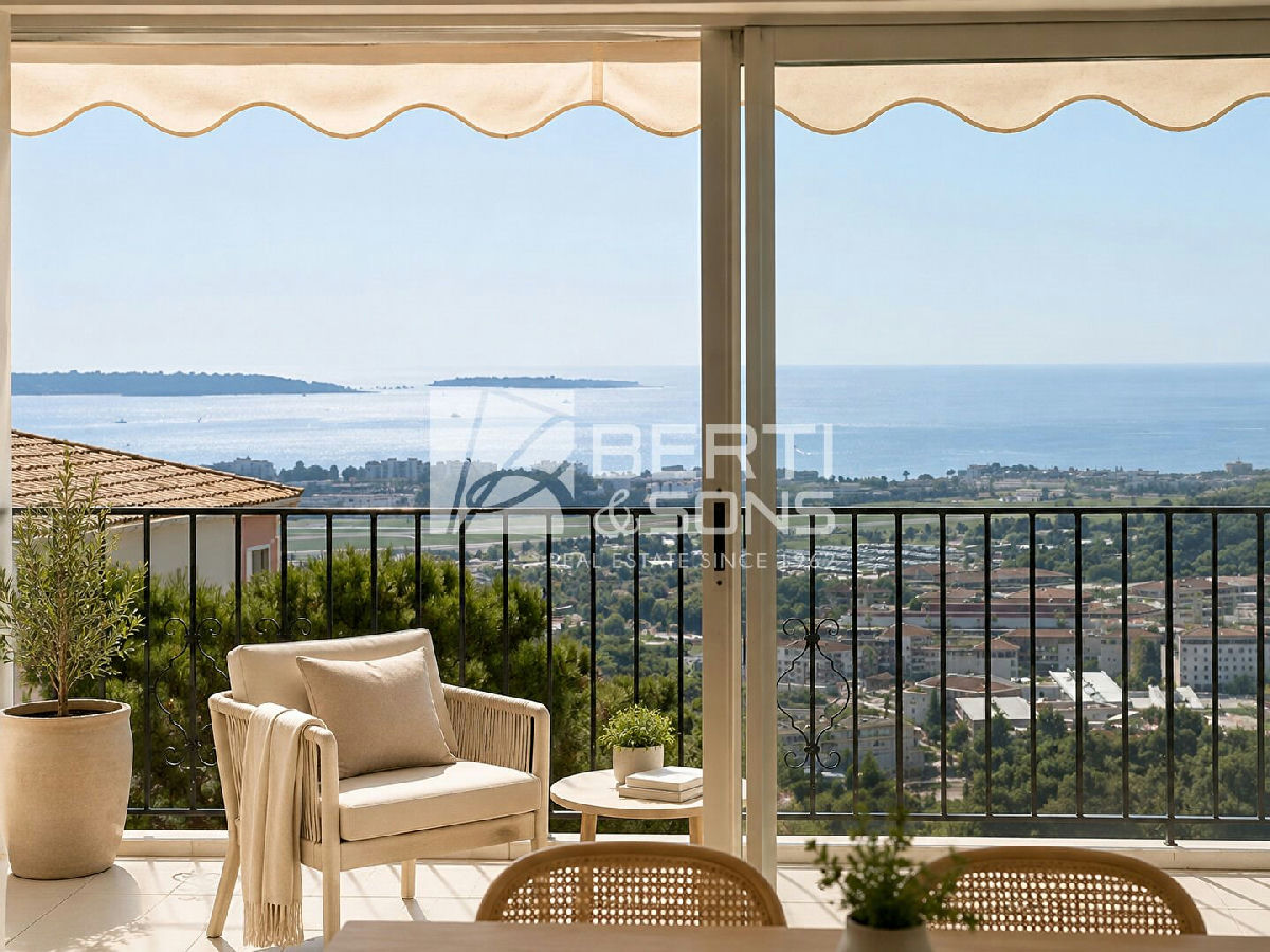 Exclusive Mandelieu-La-Napoule - 108 Sqm Apartment - Panoramic Sea View - 36 Sqm Terrace - 6