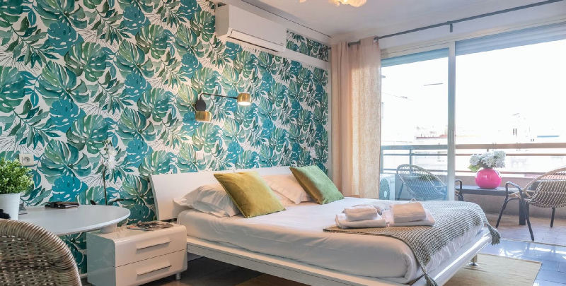 Studio apartment with terrace