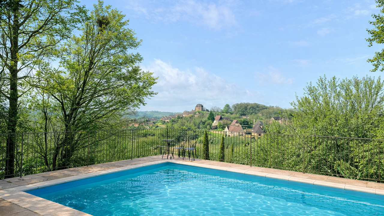 Magnificent property with 3 stone houses in the heart of Perigord Noir, Dordogne. Excellent Gites bu - 4