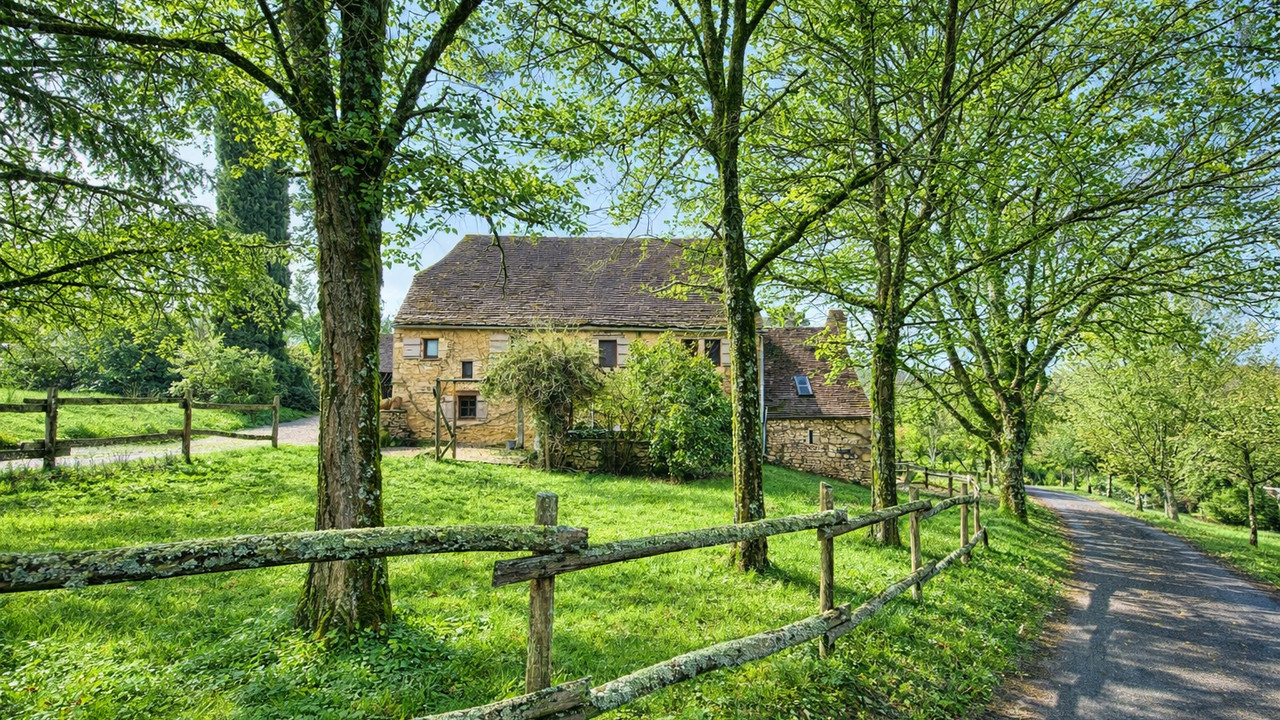 Magnificent property with 3 stone houses in the heart of Perigord Noir, Dordogne. Excellent Gites bu - 5