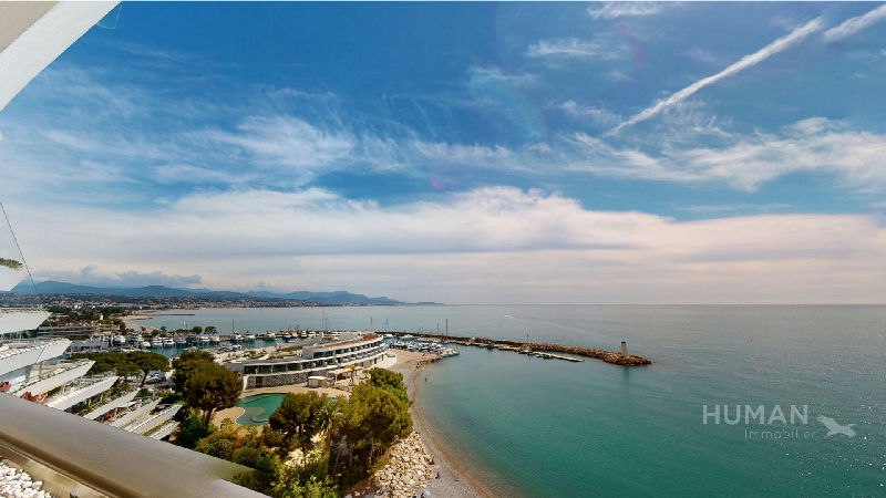 Marina Baie des Anges 4/5 room apartment with panoramic sea view, terrace, and storage unit - 3