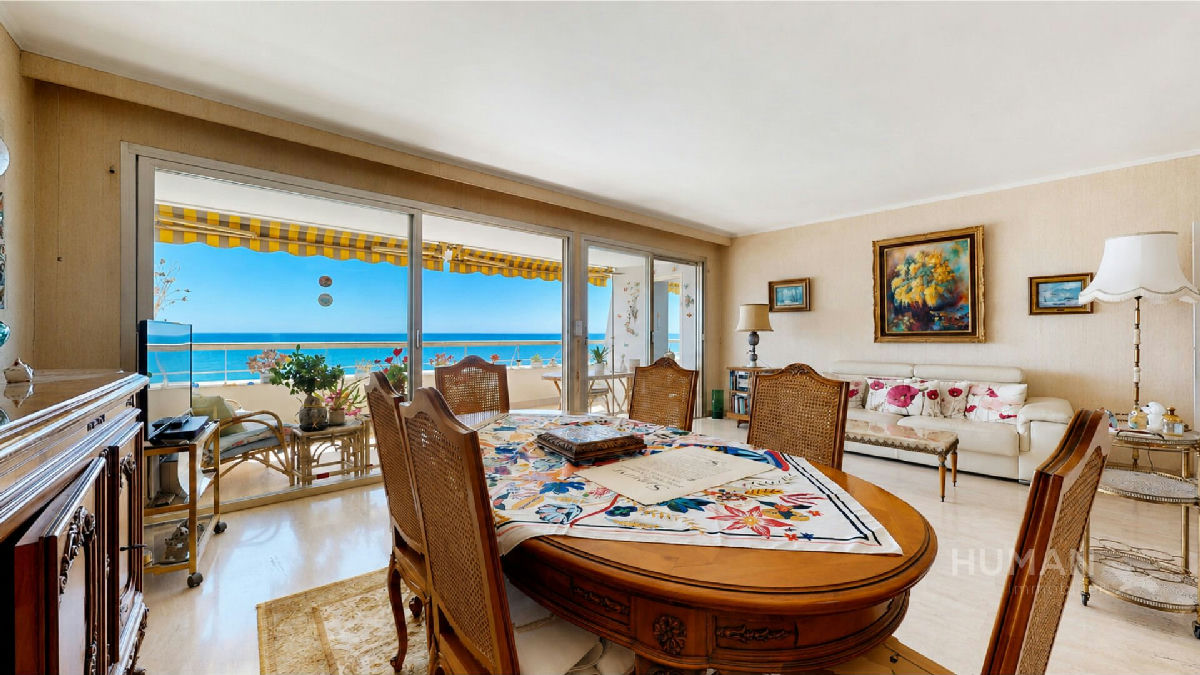 Marina Baie des Anges 4/5 room apartment with panoramic sea view, terrace, and storage unit - 6