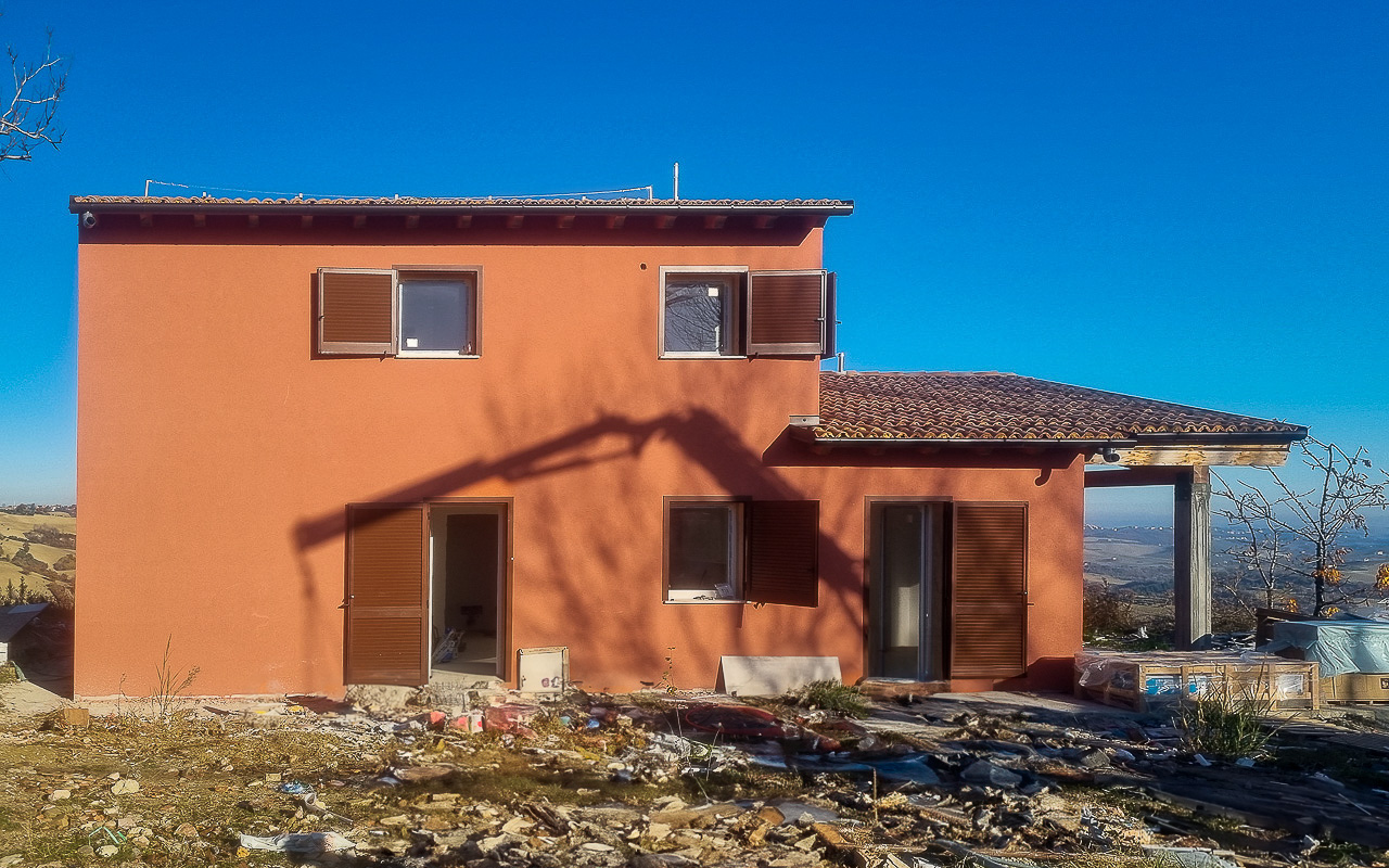 Casa Salti - A newly built marchigiano farmhouse with panoramic views