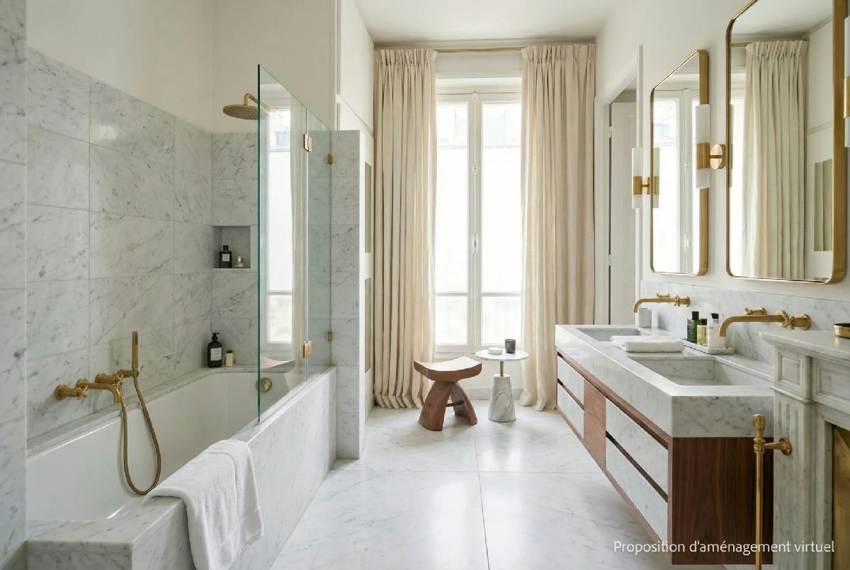 Boulevard Suchet: A beautiful apartment to renovate - 13