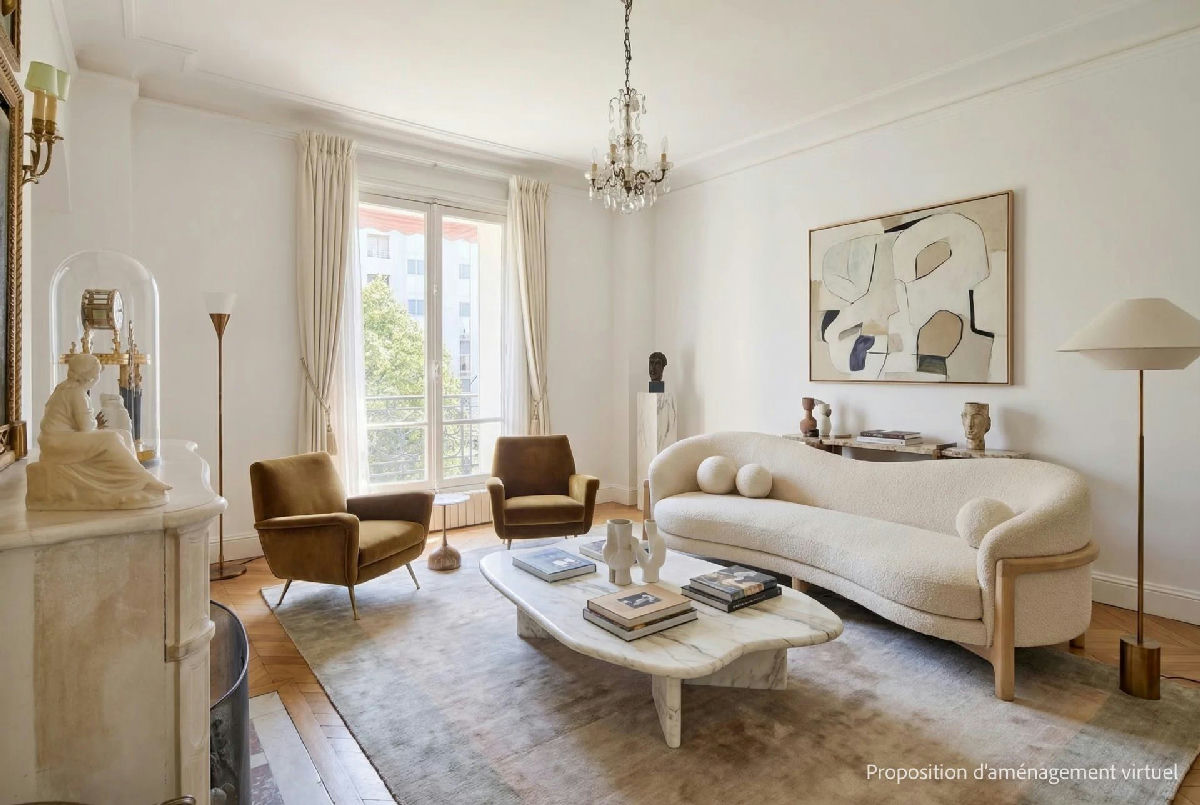 Boulevard Suchet: A beautiful apartment to renovate - 6
