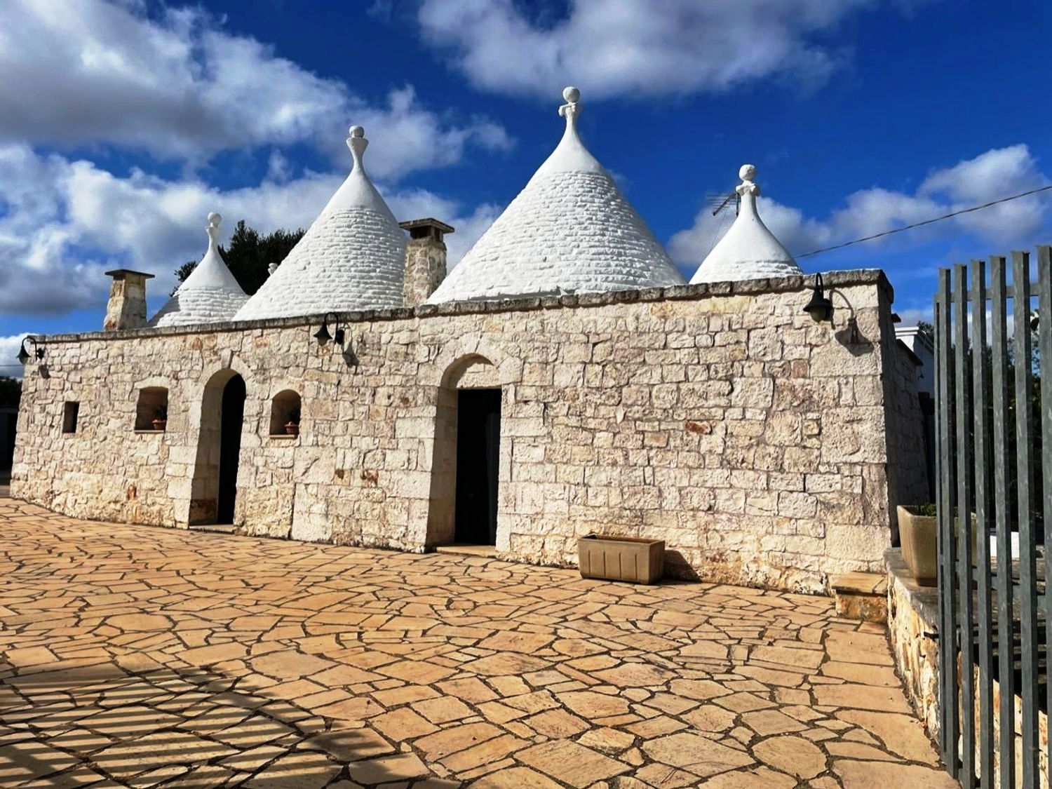 Trullo with lamia in the countryside of Ceglie Messapica