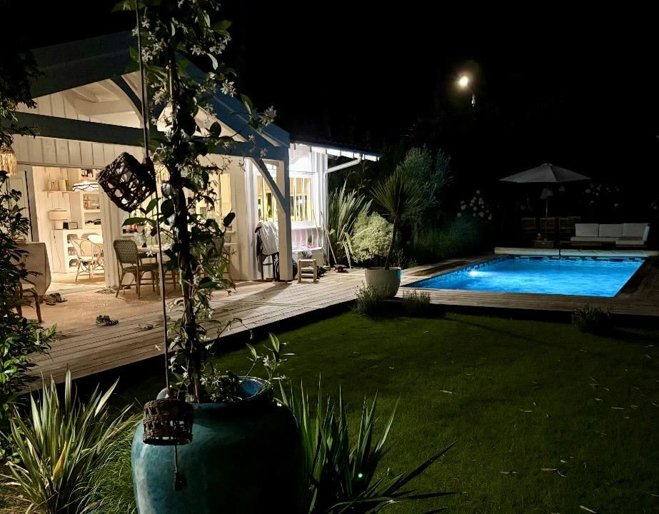 Cap-Ferret, between basin and ocean, charming wooden villa, 4 bedrooms, 3 bathrooms, heated swimming pool, 3 sheds - 16
