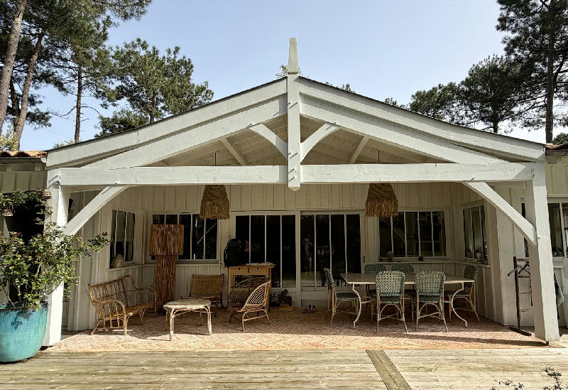 Cap-Ferret, between basin and ocean, charming wooden villa, 4 bedrooms, 3 bathrooms, heated swimming pool, 3 sheds - 3
