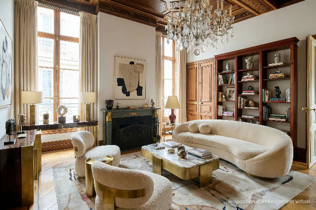 Quai de Bourbon, a magnificent reception apartment overlooking the Seine - 3