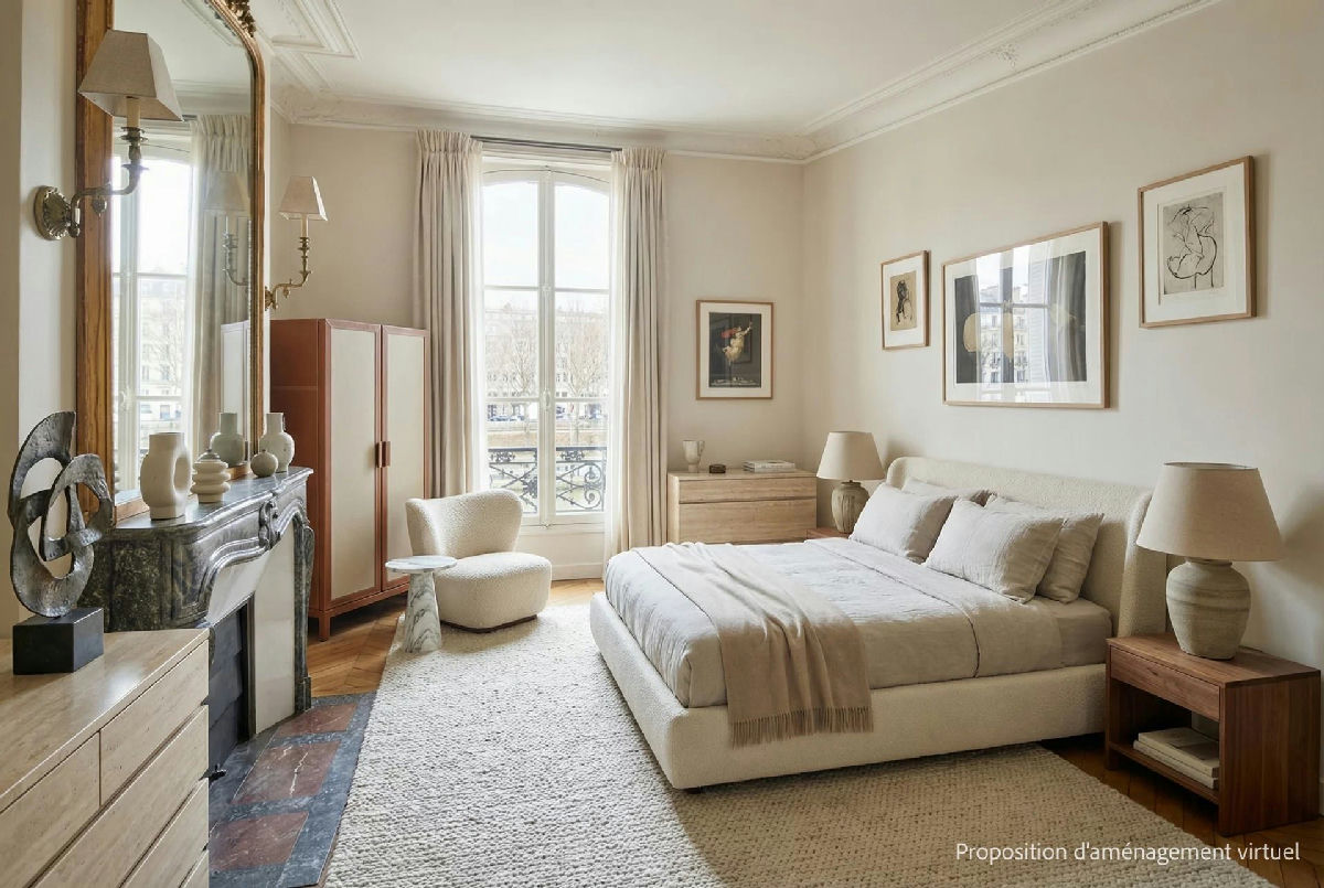 Quai de Bourbon, a magnificent reception apartment overlooking the Seine - 7