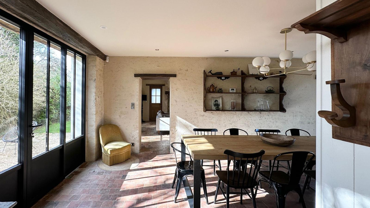 10m Bellême, hamlet, authentic Percheron farmhouse, fully renovated, unobstructed views over the countryside - 4