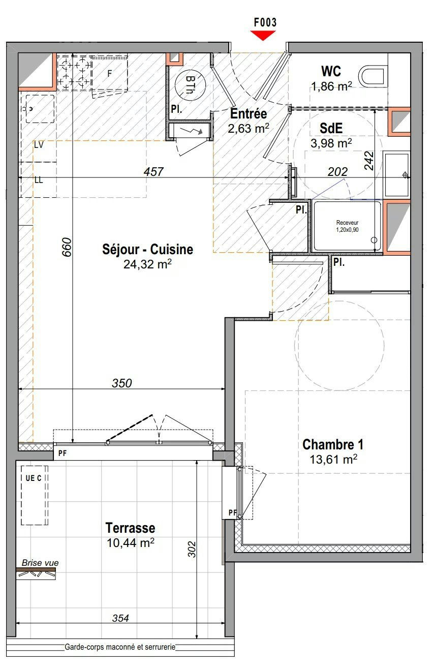 New 2-room program with terrace and parking - 6