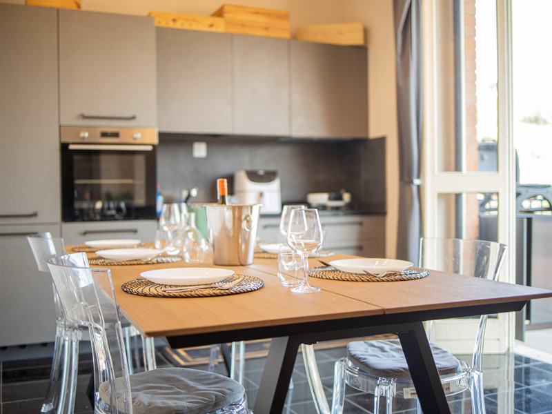 Move-in ready apartment with three bedrooms in the center of Dogliani