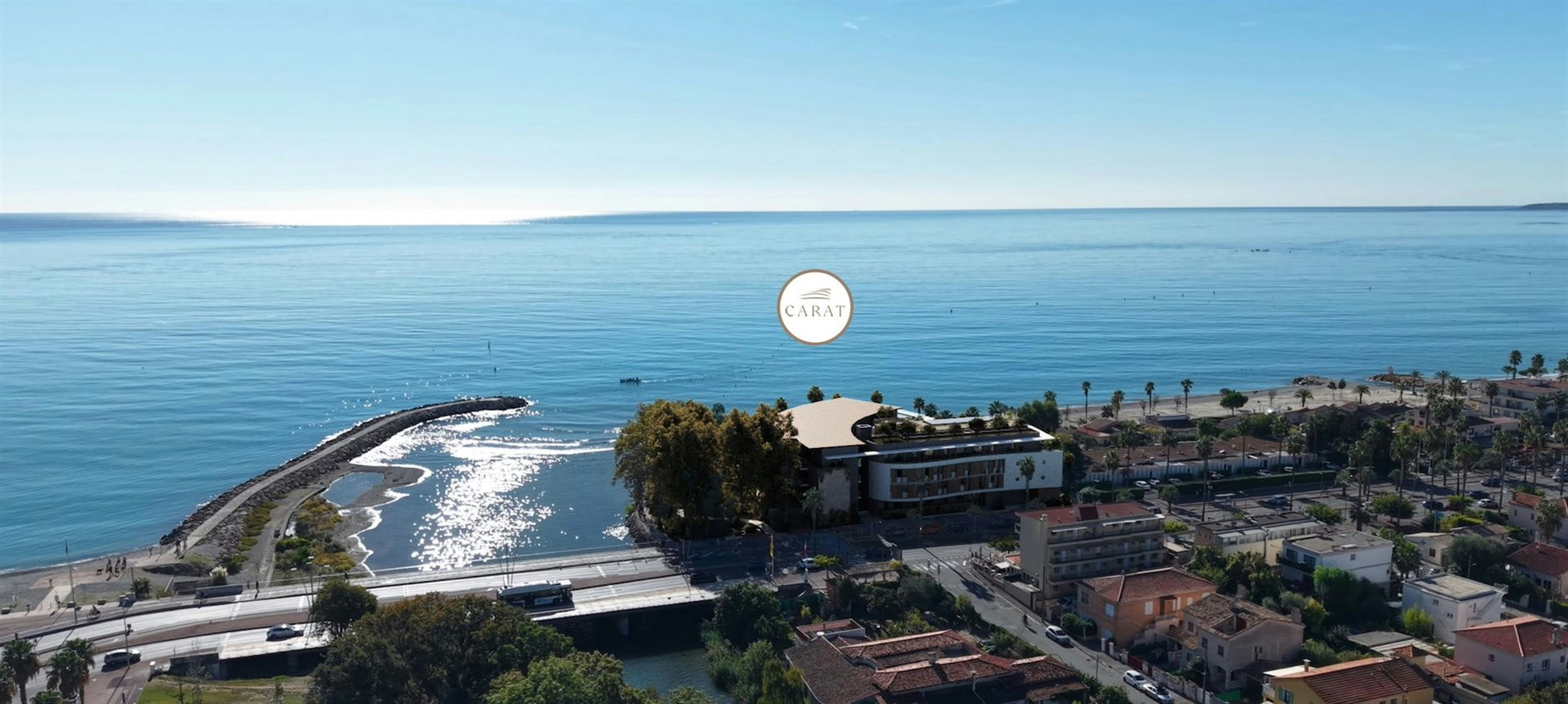 Exclusive rare waterfront property between Cannes and Monaco