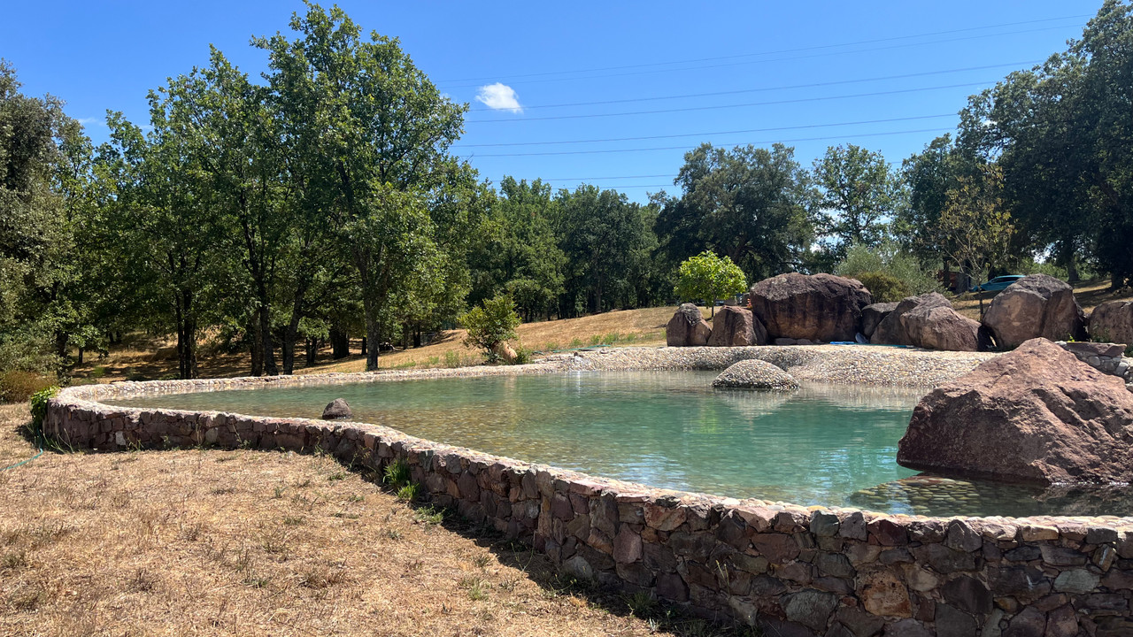 Superbe home, 1,5 ac. magnificent property with a natural pool, ponds and panoramic vues - 2