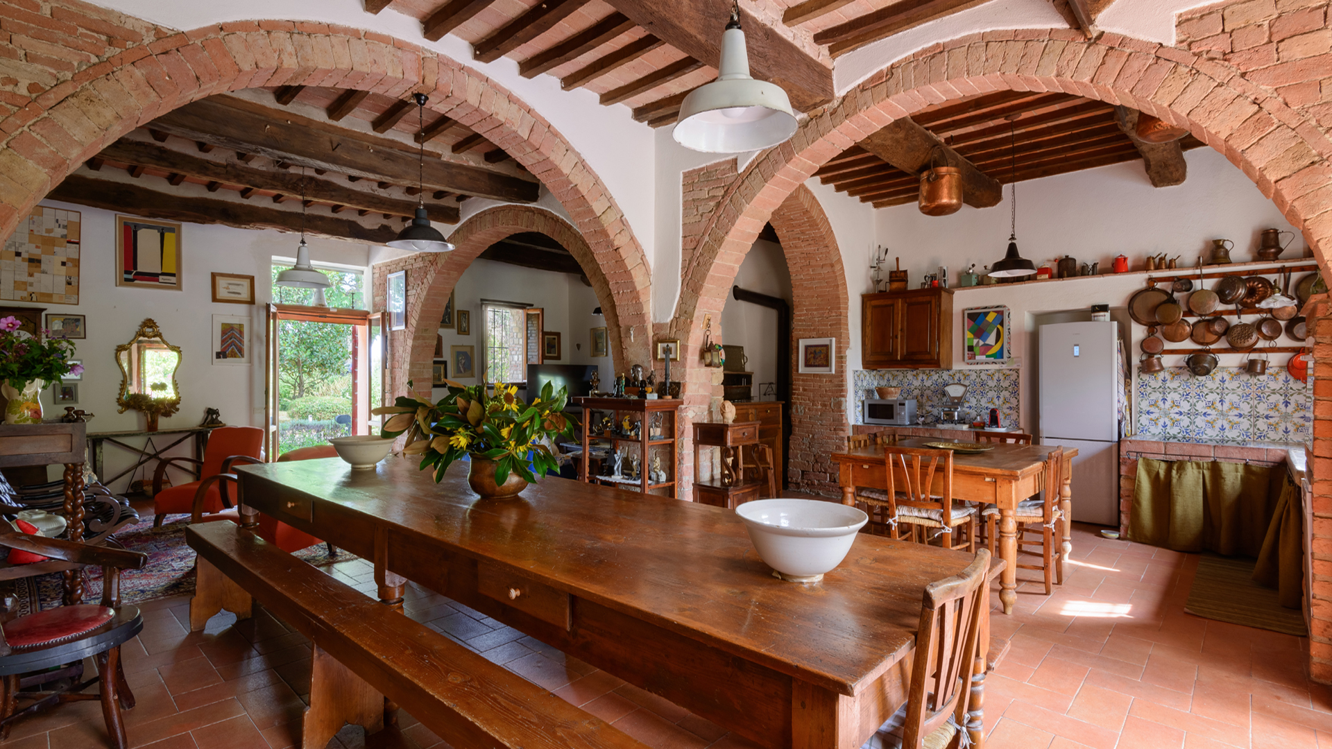 Rustic Tuscan Stone Family Farmhouse with 4 bedrooms near village - 3