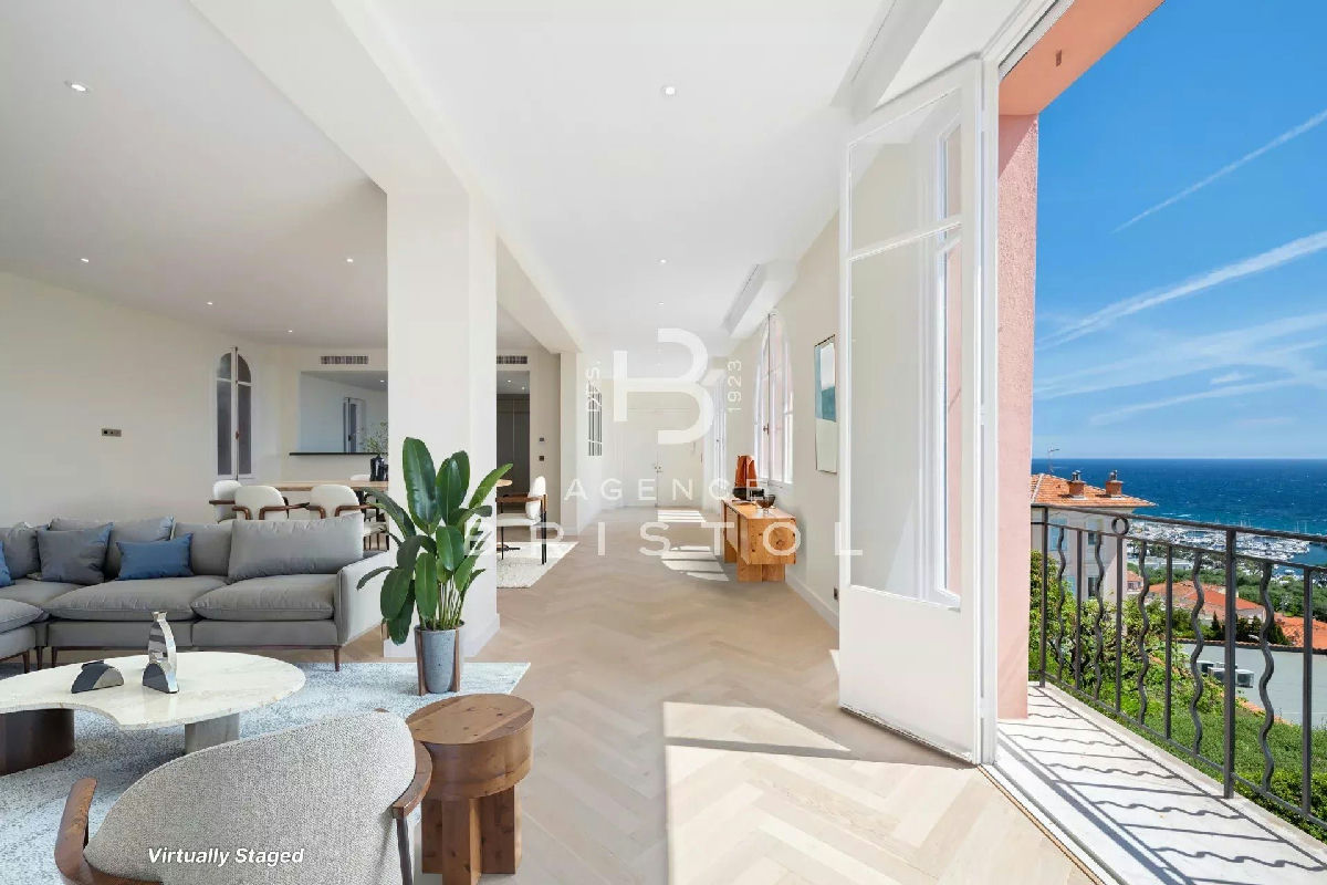Apartment in Beaulieu-sur-Mer - Panoramic View - 5