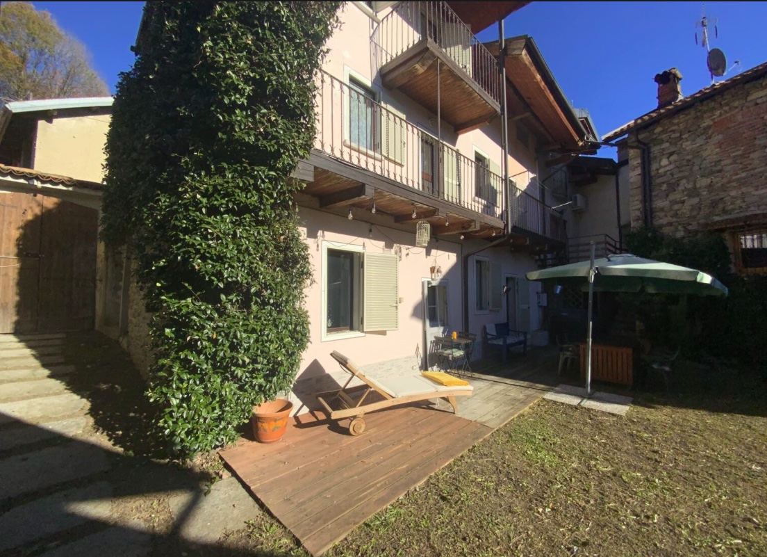 Typical village house with shared courtyard