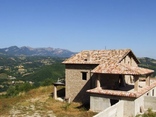 Large house with impressive views