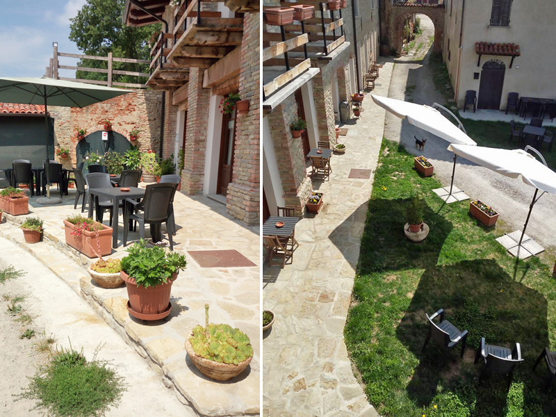 Complete agriturismo with professional kitchen and restaurant