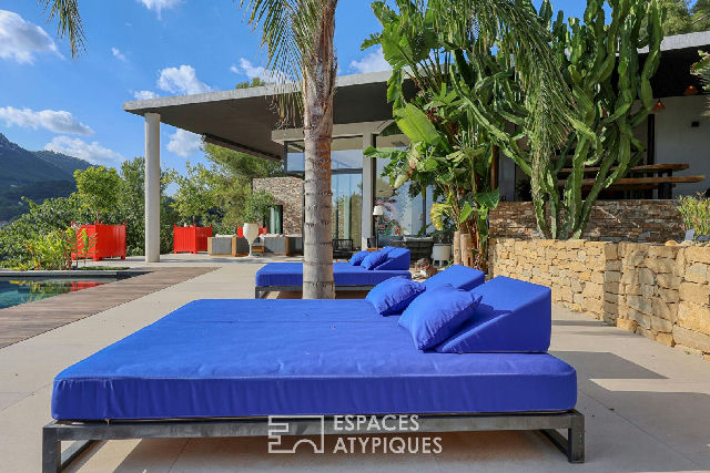 Atypical architect-designed house with a cinematic view - 3