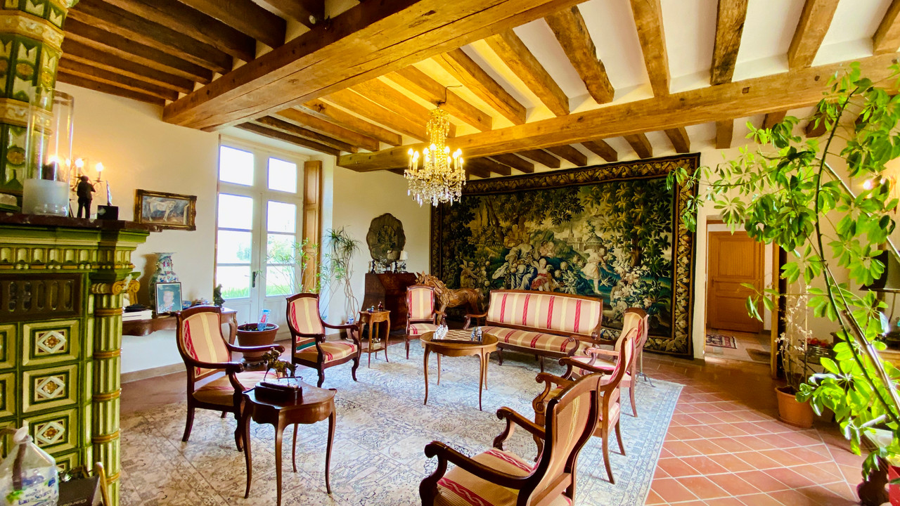 Loire Valley Manor House with 21 hectares, Pool, Outbuildings & Significant Potential - 3