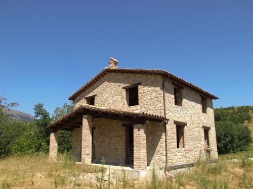 House on the hill with spectacular views