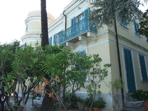 Luxury villa Liguria. Beautiful liberty villa overlooking the sea and the historic center