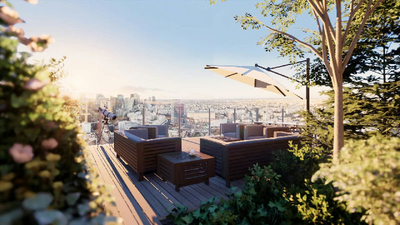 A penthouse with a rooftop terrace and a view - 5